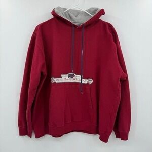 Vintage regatta‎ sportswear red hoodie xl